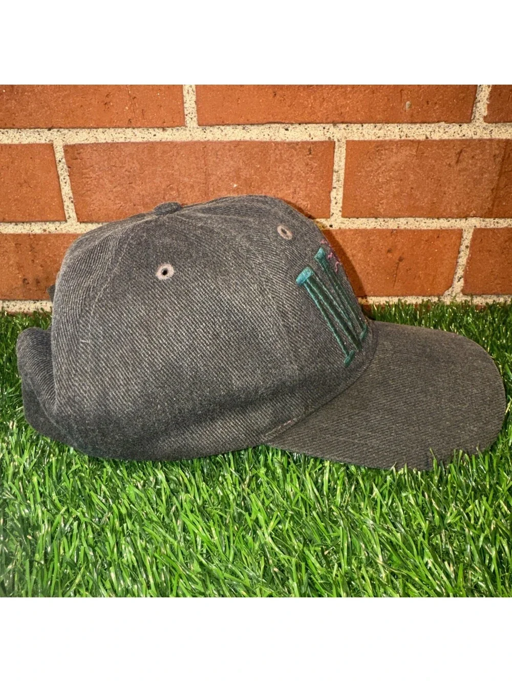 VTG Hawaiian Headwear Maui SnapBack Black Denim Hat